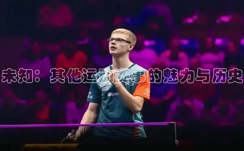 未知：其他运动赛事的魅力与历史